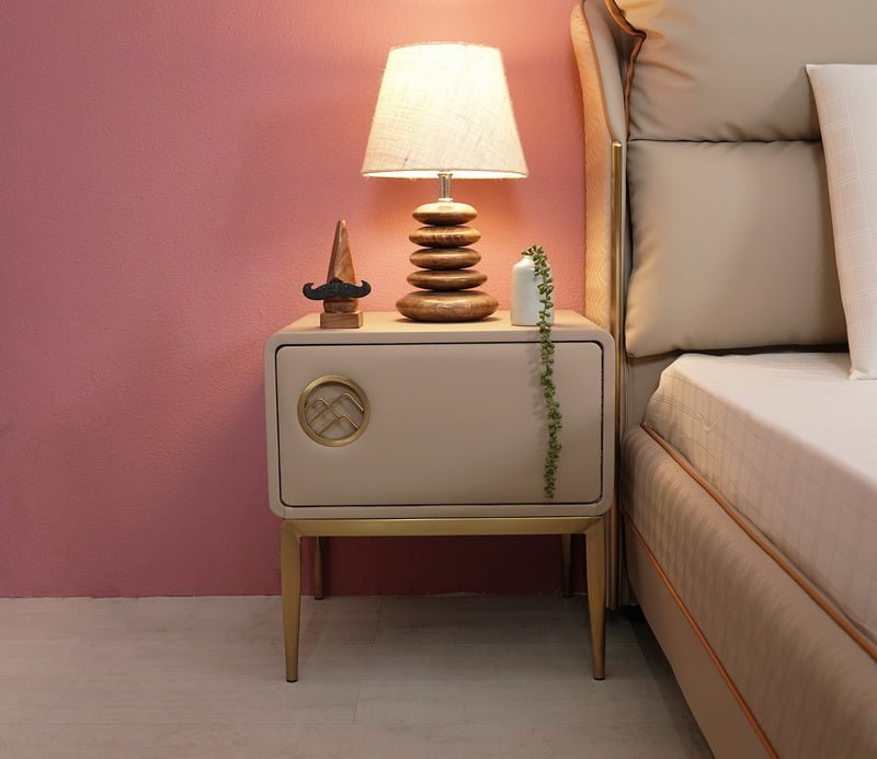 bedside table wooden street