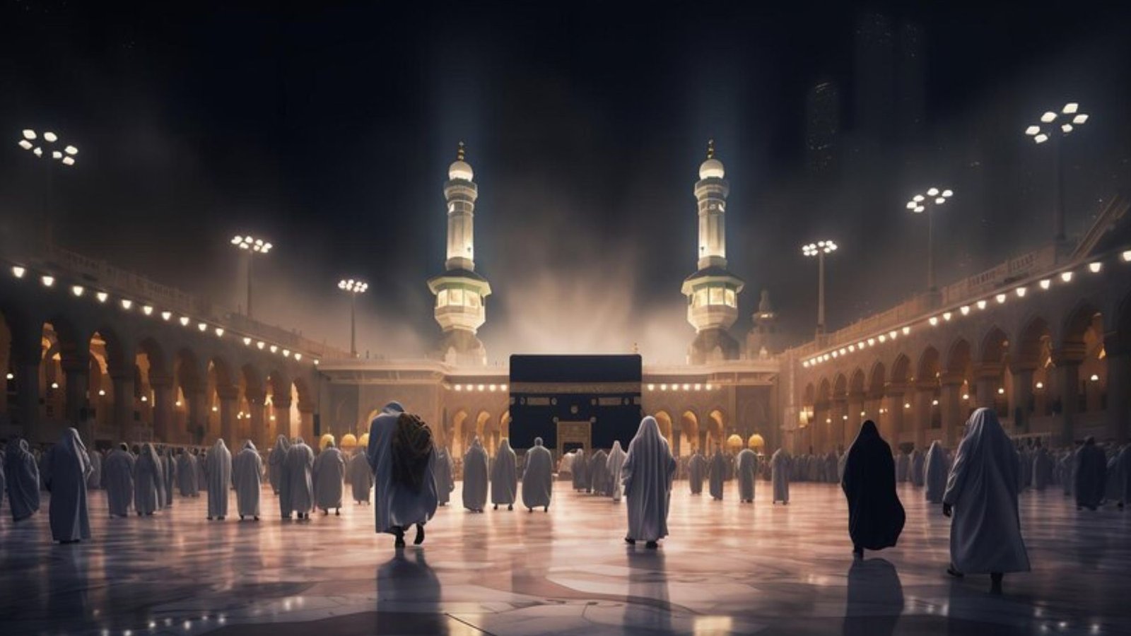 Haajis performing Umrah & on a journey of a journey of spirituality and adventure