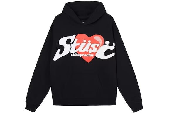 Stussy x CPFM Heart Hoodie 1