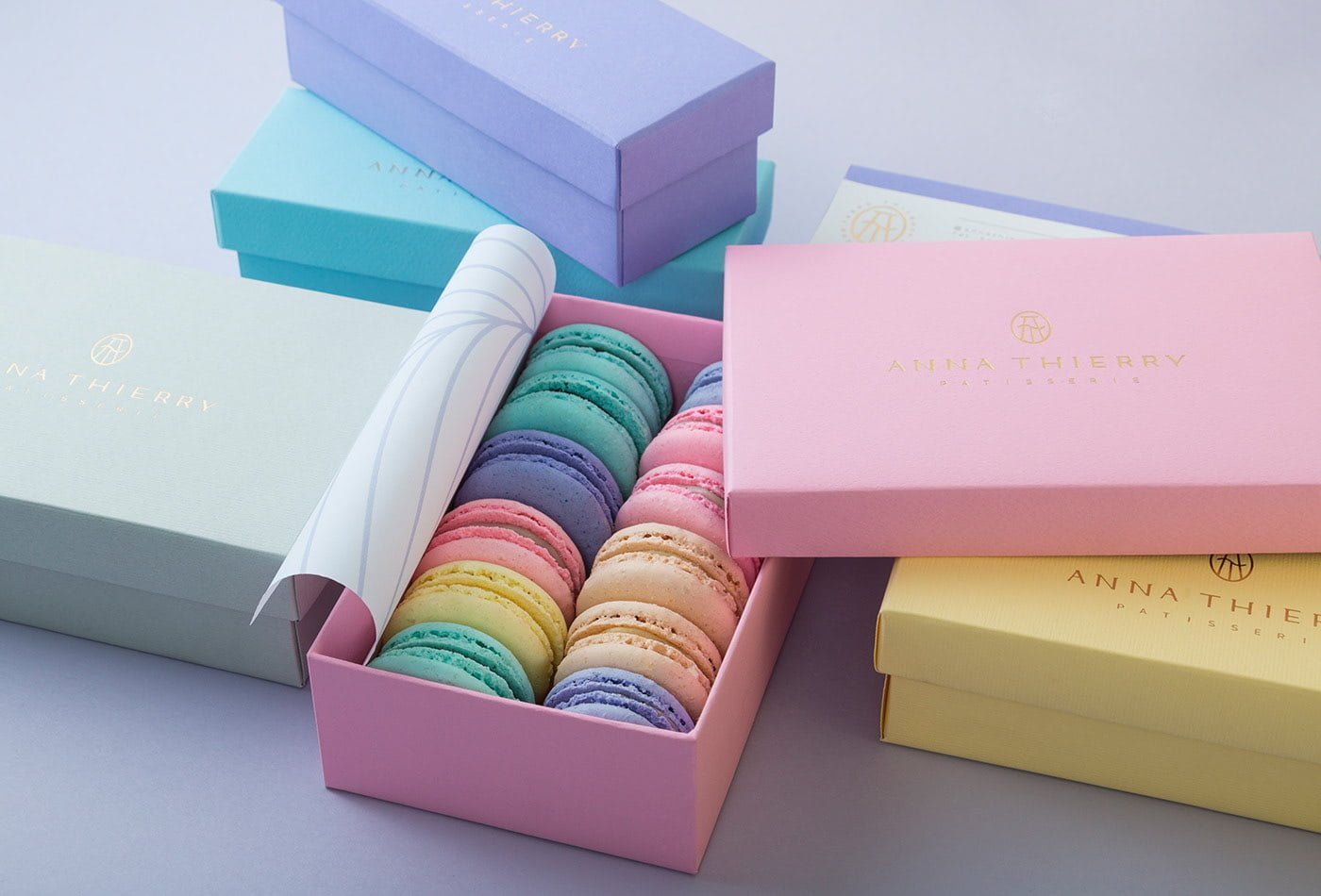 custom macaron boxes