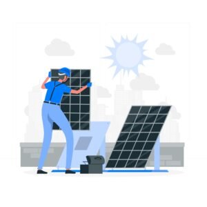 install solar panel