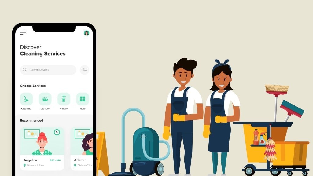 House Cleaning App By RG Infotech