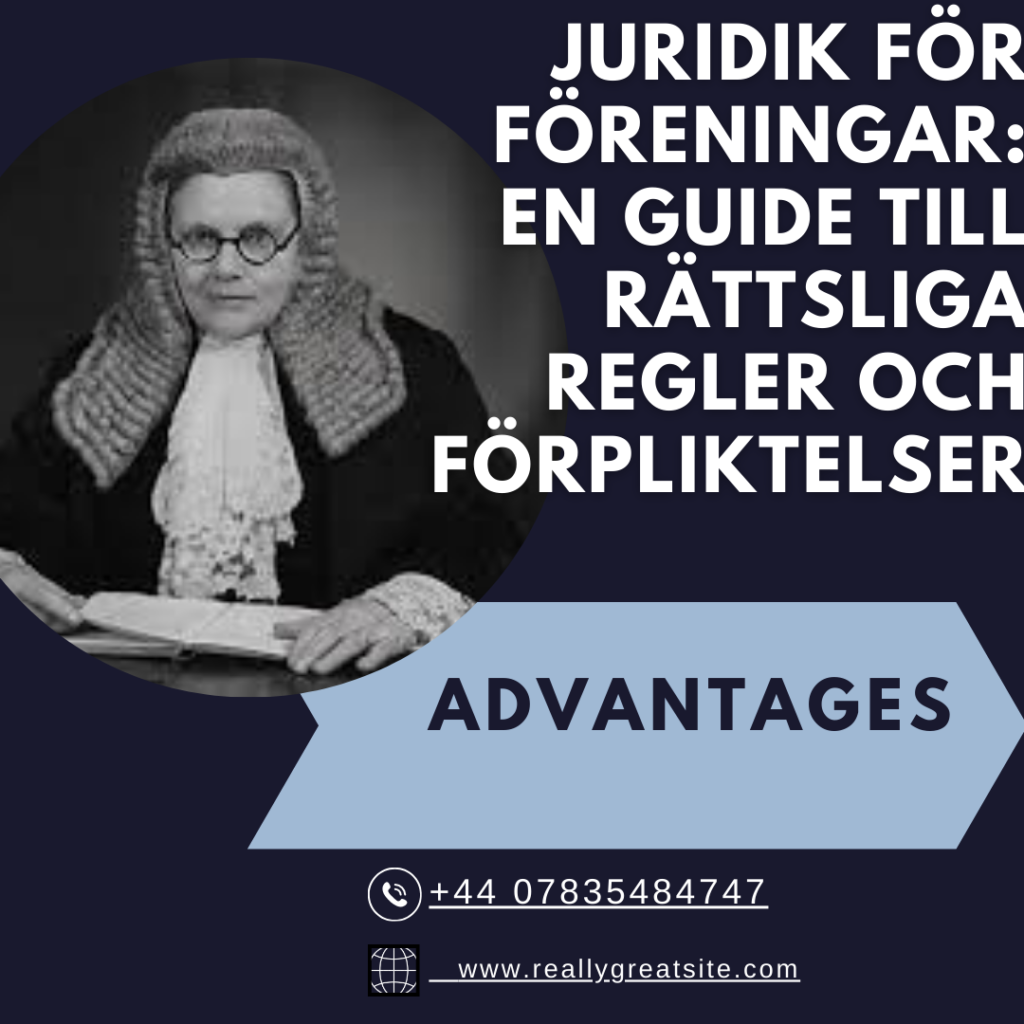 Juridik för föreningar