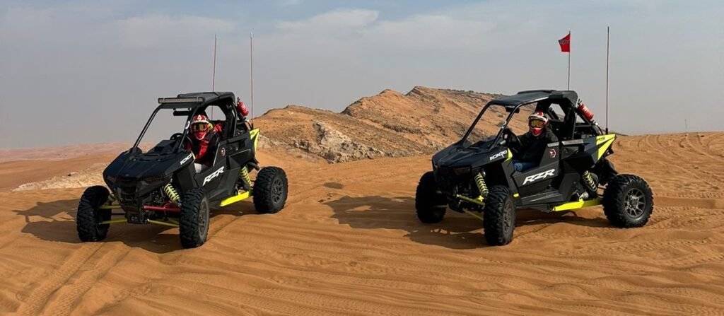 What is the best time of year to go buggy riding in Dubai?