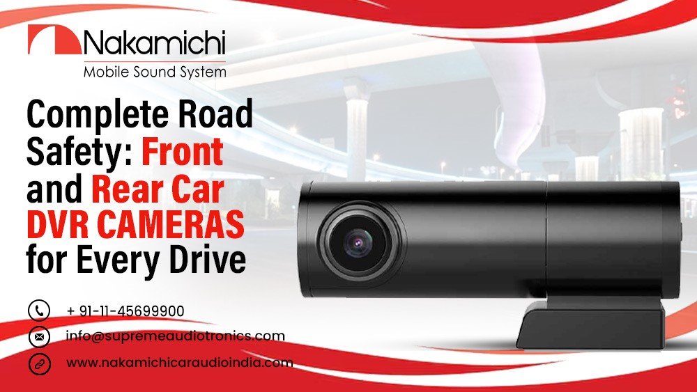 Complete Road Safety Car Dvr Camera Front And Rear For Every Drive