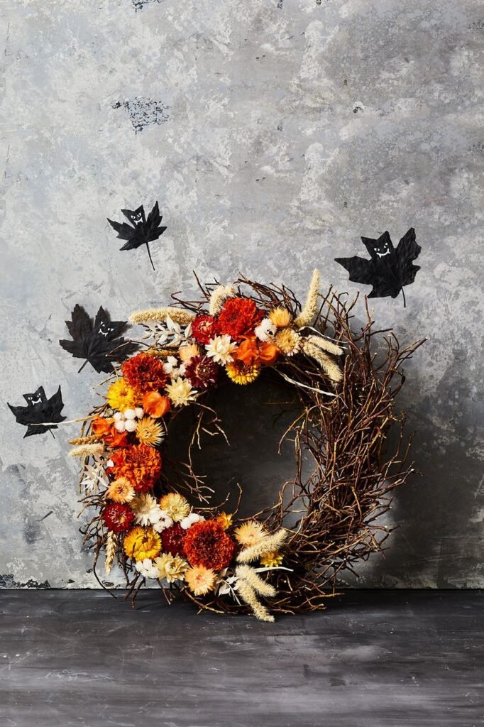 DIY Flower Decorations for Your Halloween Party