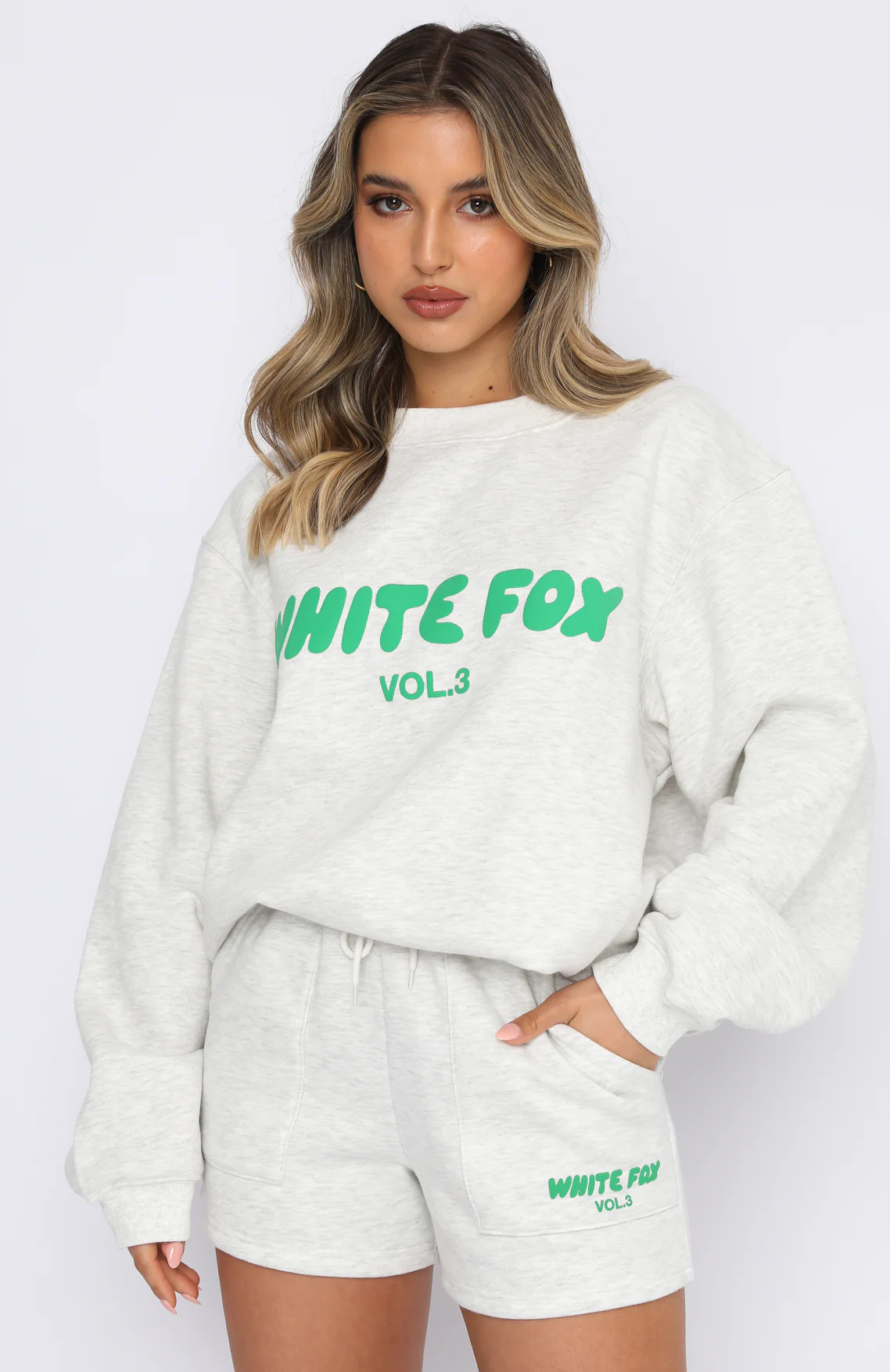 white fox hoodie