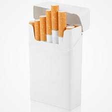 Blank Cigarette Boxes