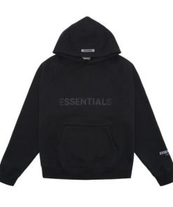 Essentials black hoodie