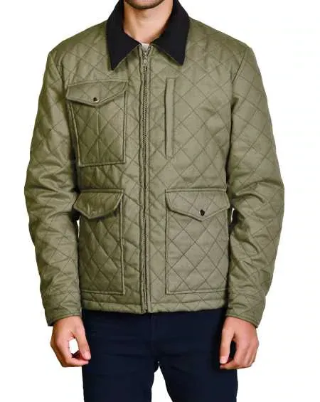 John-Dutton-Green-Quilted-Jacket-