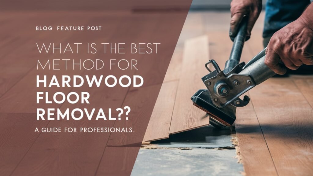 What Is The Best Method For Hardwood Floor Removal? A Guide For Professionals