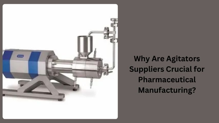 Why Are Agitators Suppliers Crucial for Pharmaceutical Manufacturing?