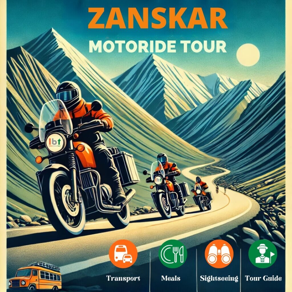 Zanskar motoride tour