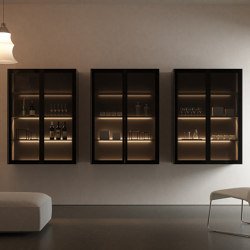 Hanging Wall Display Cabinet