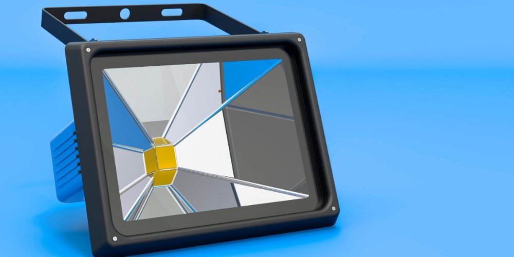 LED projecting spotlight