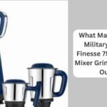 What Makes Bajaj Military Series Finesse 750W 3 Jar Mixer Grinder Stand Out?