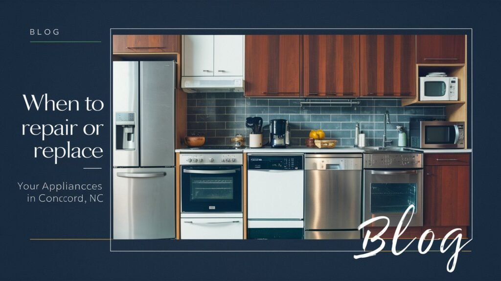 When to Repair or Replace Your Appliances in Concord, NC