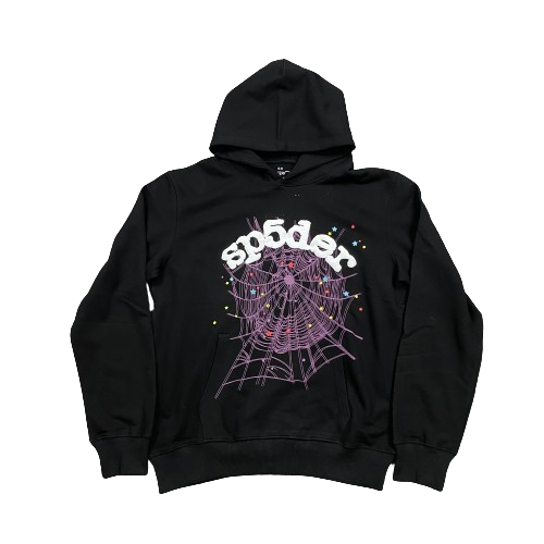 black spider hoodie