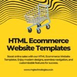 Boost Your Online Presence with HTML Ecommerce Website Templates