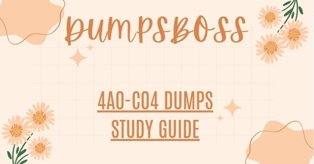 4A0-C04 Dumps Study Guide