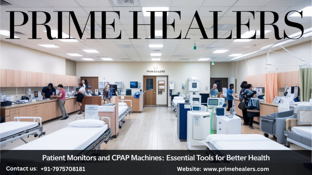 Patient Monitors and CPAP Machines: Essential Tools for Better Health