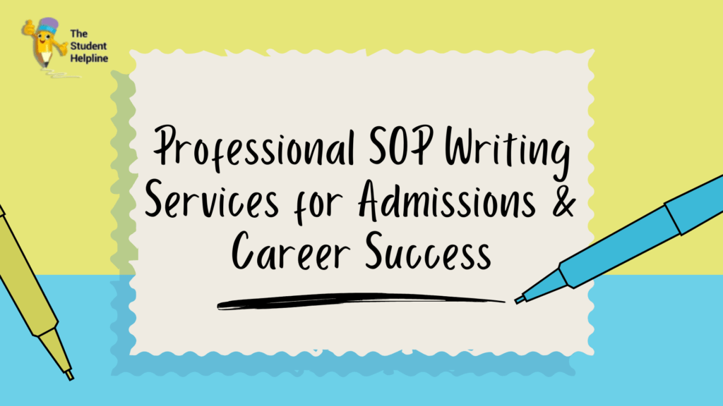 sop writing