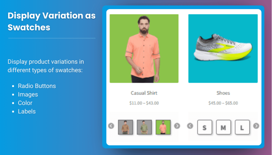 How to Add WooCommerce Product Variations Swatches to Variable Products in 2025