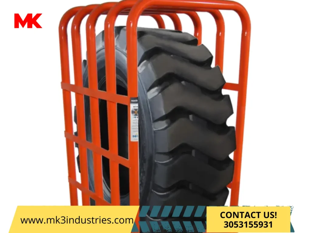 tire inflation safety cage