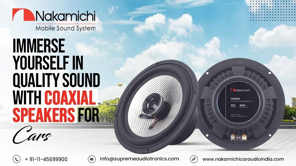 Immerse Yourself in Quality Sound with Coaxial Speakers for Cars