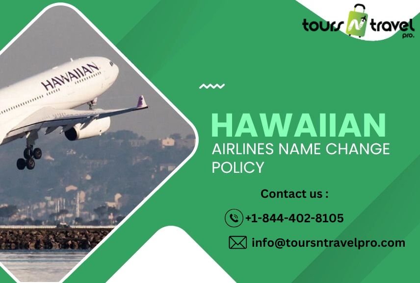 Hawaiian Airlines name change policy