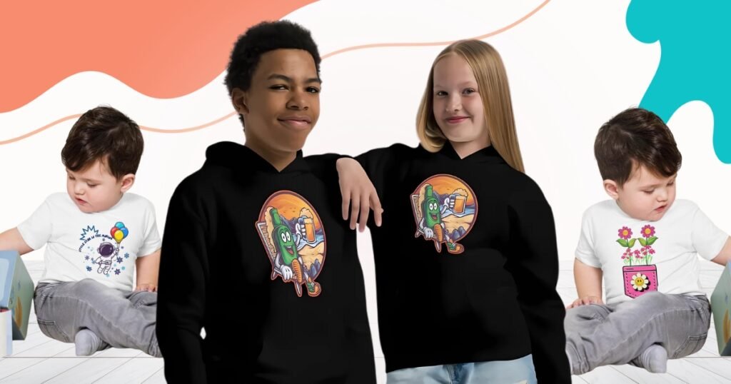 Kids hoodies and sweatshirts – cozy, stylish, and durable outerwear for all seasons. Soft fleece and cotton designs perfect for play, school, and everyday comfort.