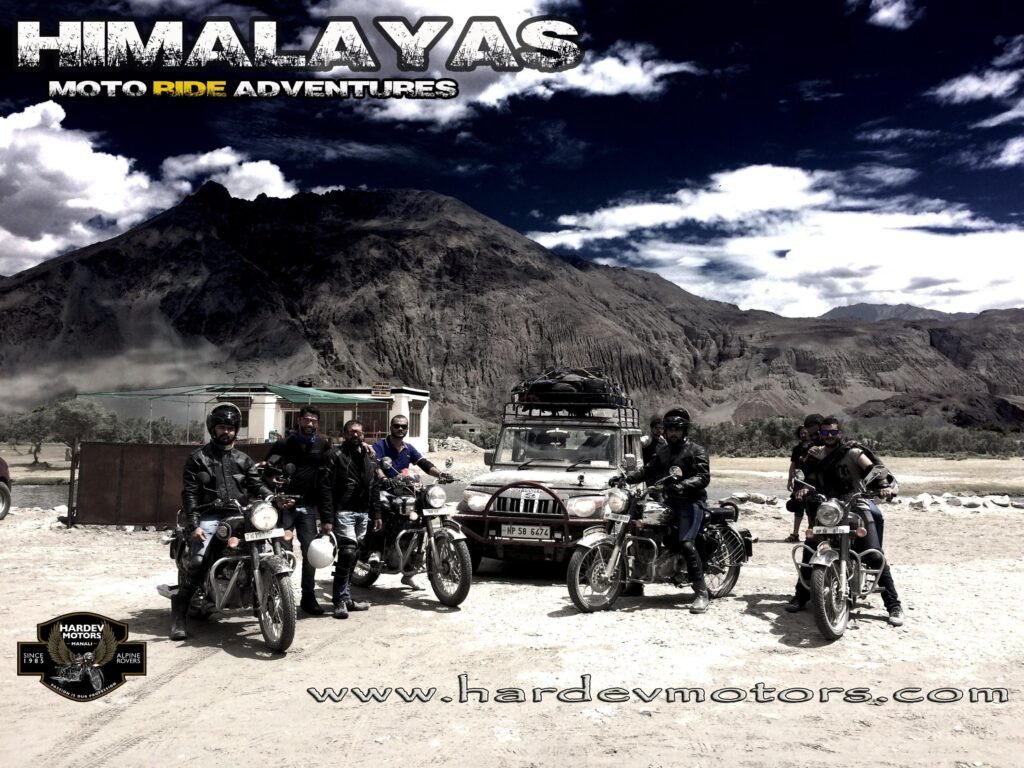 motorbiking adventure in Manali