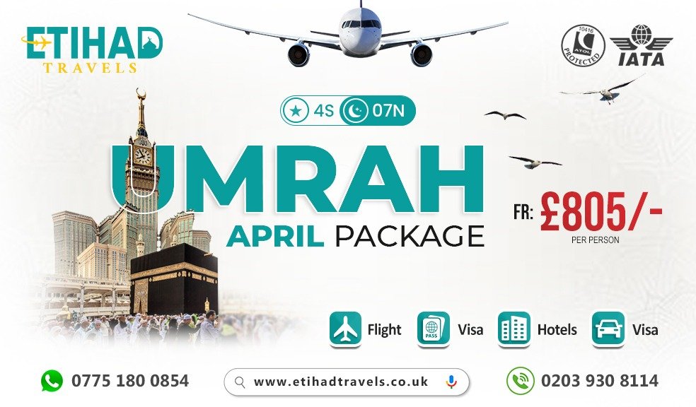 april umrah packages