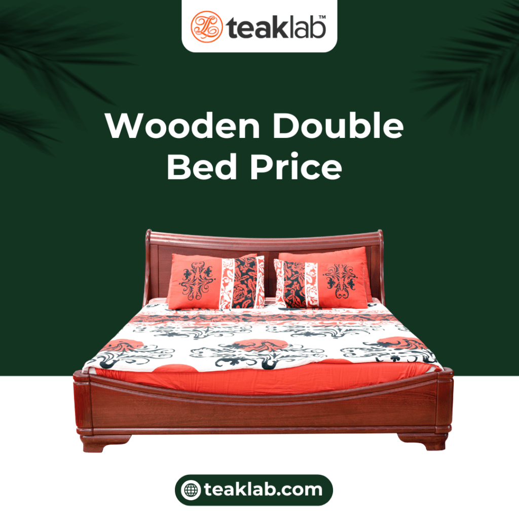 Wooden Double Bed Price