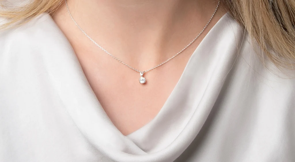 Ladies Diamond Necklaces