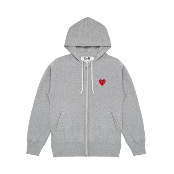 CDG-Hoodie-Grey-Multi-Heart-–-Zip-up-600x600