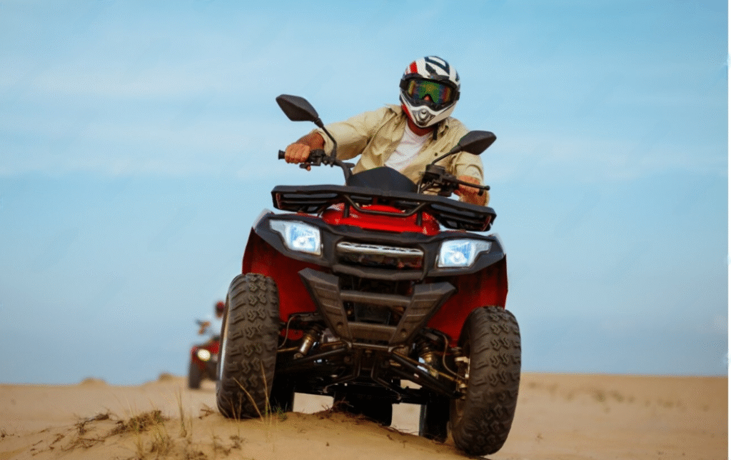 desert safari with quad bike