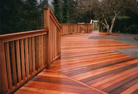 deck and fence painting