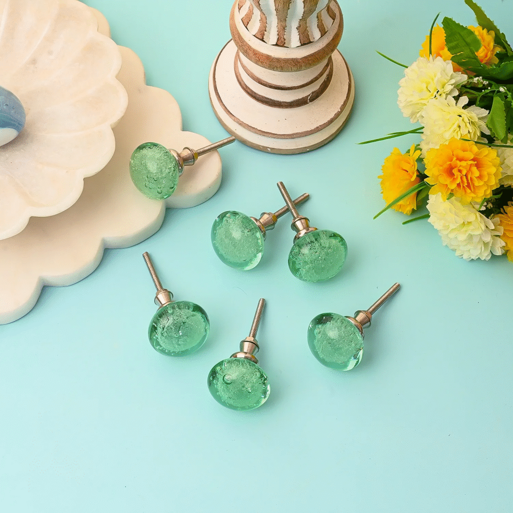 glass knobs