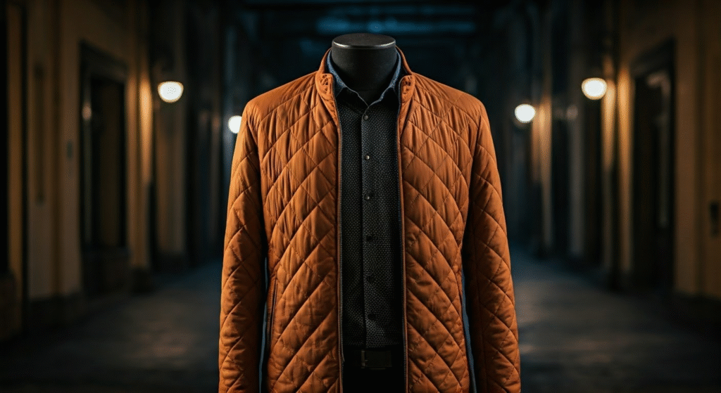 Men's Brown Quilted Jacket Trends