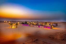 best evening desert safari dubai