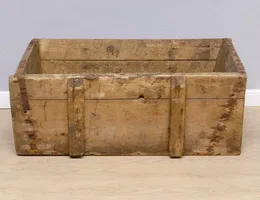 wooden ammo boxes
