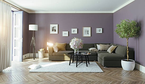 modern interior.3d design concept