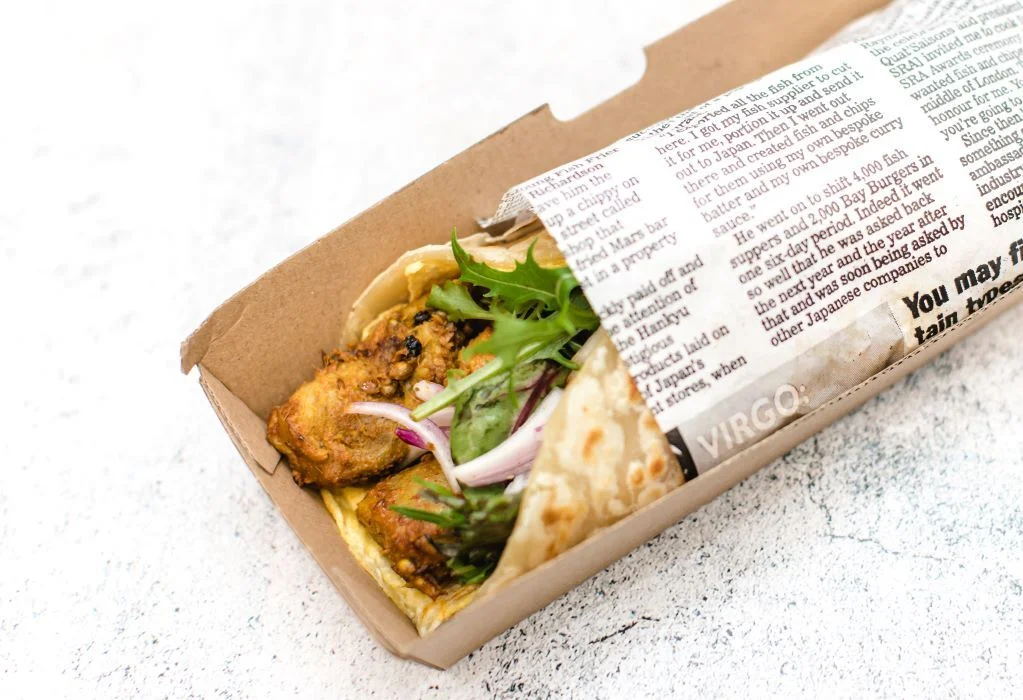 Cury wrap food truck