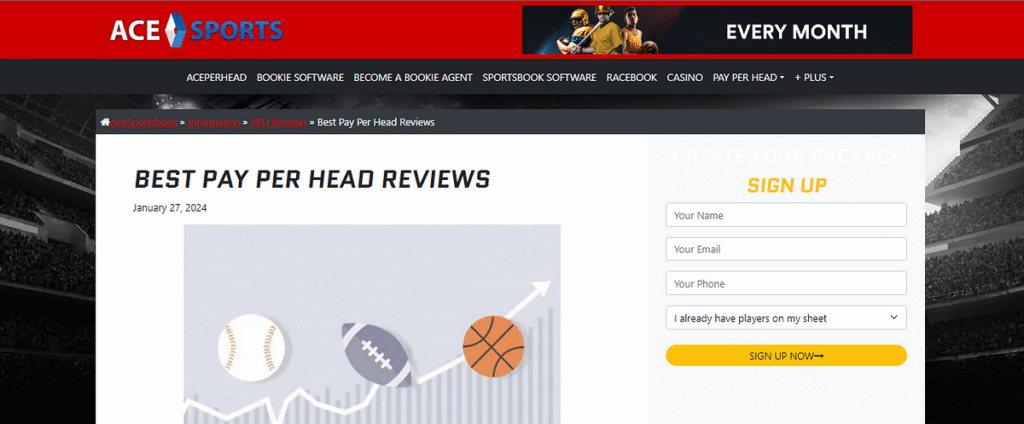PPH bookie sites