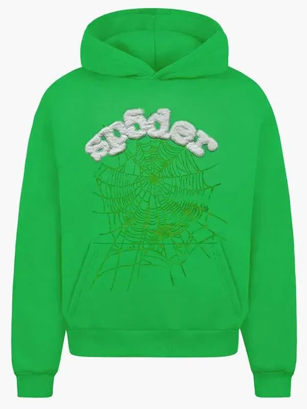 green sp5der hoodie