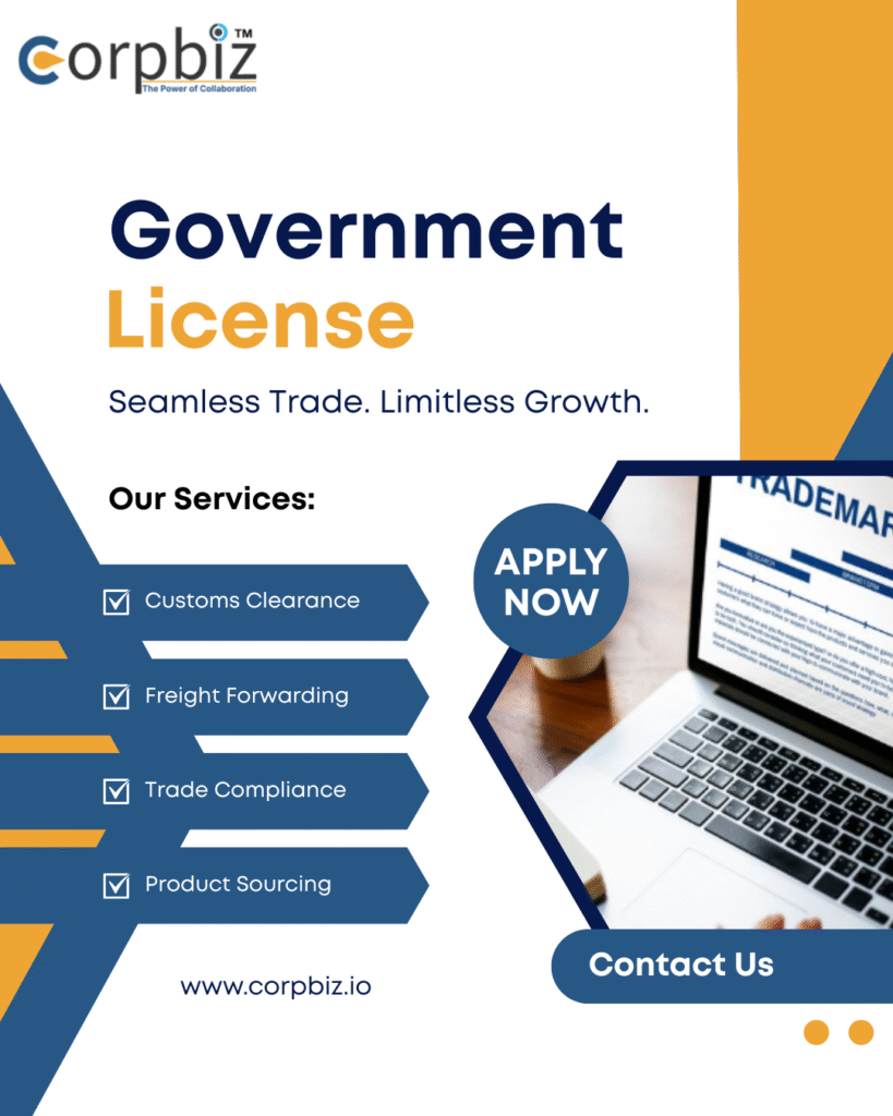 Best and Reliable Government license by corpbiz