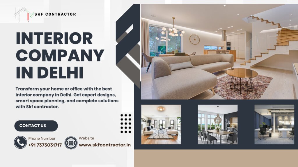 Interior company in delhi