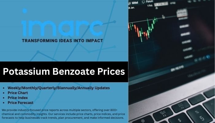 Potassium Benzoate price chart displaying market trend and forecast data
