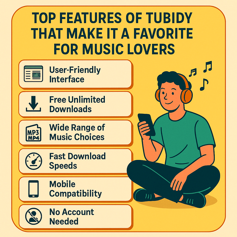 Top Features of Tubidy